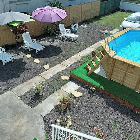 Villa Les Flamboyants Petit-Bourg Exterior foto